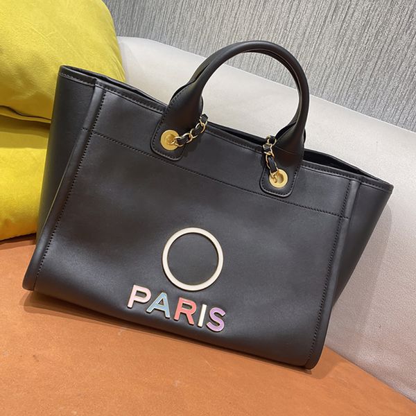 

designer tote bags luxury shoulder bag 32cm 1:1 quality genuine leather shopping bag with box mc298