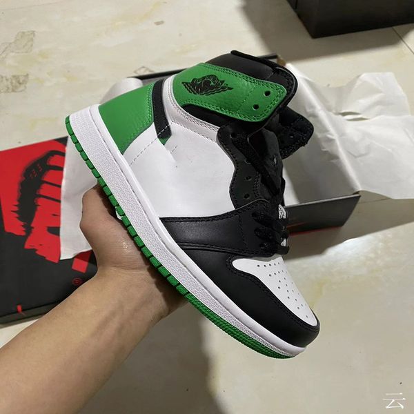 

1s high og lucky green basketball shoes men women1 marine green mid inside out element obsidian light curry denim wmns zoom