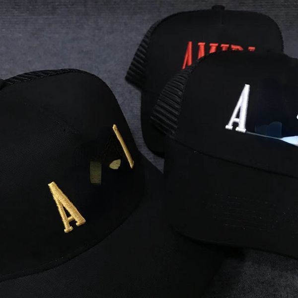 

ami baseball hat designer letters embroidered casquette fashion street trucker cap ball caps, Blue;gray