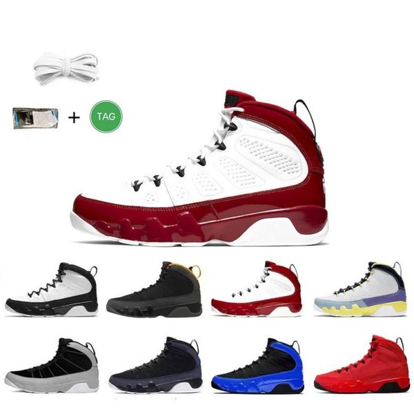 

jumpman 9 retro 9s mens basketball shoes gym red unc particle grey change the world dream it og space jam high university blue men trainers