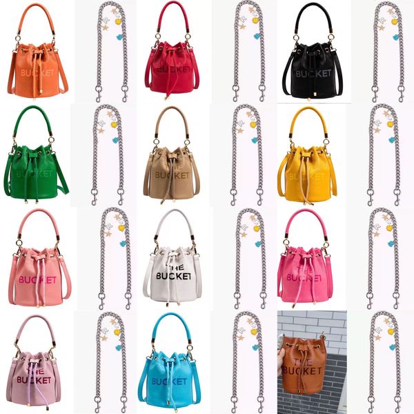 

trendy pu women handbags black bucket bag luxury designer shoulder crossbody bags small drawstring shopper purses