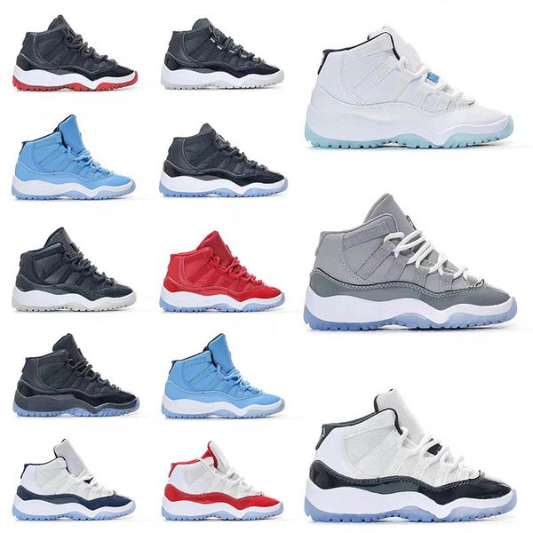 

jmpman 11s kids shoes designer cherry 11 basketball sneakers boys cool grey girls anniversar cherry concord cool grey casual fashion sneaker