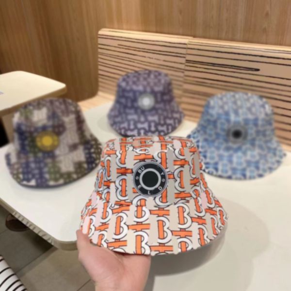 

designer bucket hat cap for men woman letter b baseball caps beanie s baseball fisherman buckets hats patchwork summer, Blue;gray