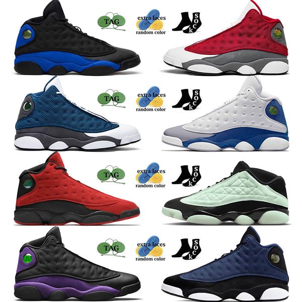 

2023 basketball shoes jumpman 13 13s mens women red flint singles day del sol french blue reverse bred hyper royaal playground starfish bred