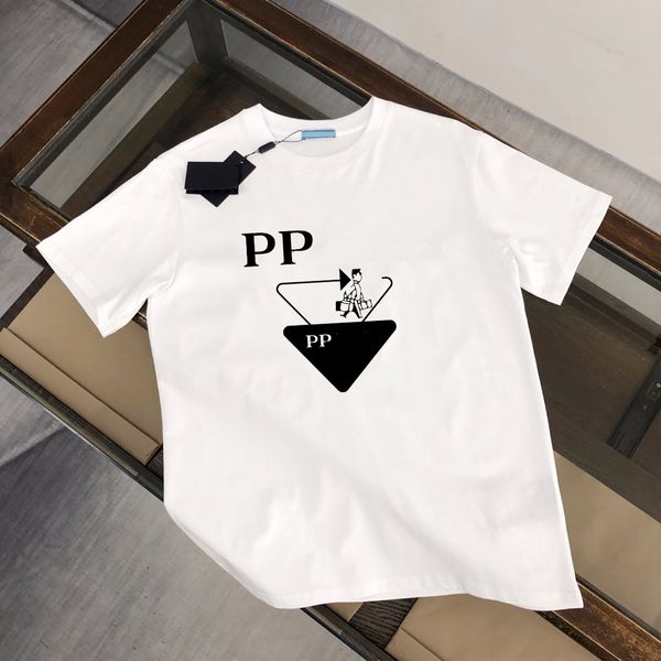 

luxury designer t-shirt summer women's t-shirt fashion round neck pullover casual sweatshirt men's short sleeve woman tees
