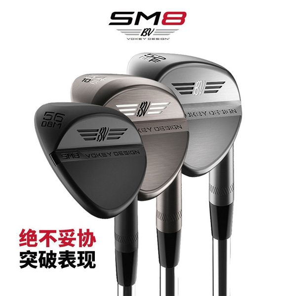 

irons brand golf clubs sm8 wedges black 48 50 52 54 56 58 60 62 degrees dg s200 steel shaft with head cover 230308