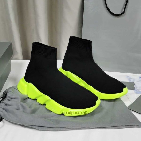 

socks boots speed shoes men's and women's casual shoes 2.0 1.0 training running shoes runners' sneakers knitted walking three, Black