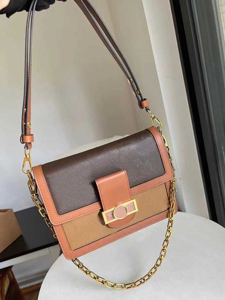 

grade i original pidaphne medium single shoulder messenger bag dauphine 44391 baiyun leather city