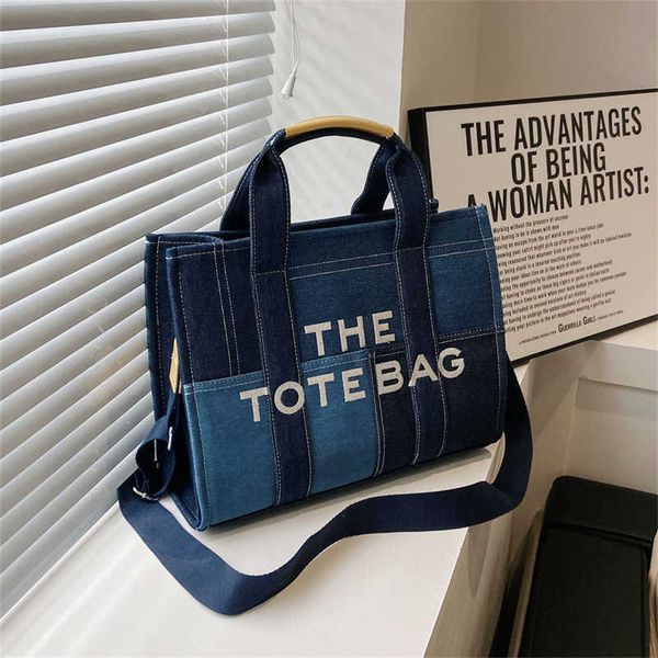 

70% off single-shoulder canvas women's new fashion tote versatile casual messenger portable large-capacity bag
