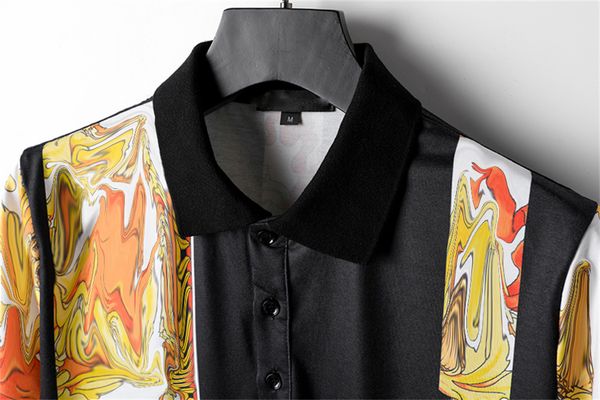 

men's t-shirt trend designer men's polo shirt long sleeve t-shirt solid color t-shirt sweatshirt sportswear t-shirt wholesale 3xl, White;black