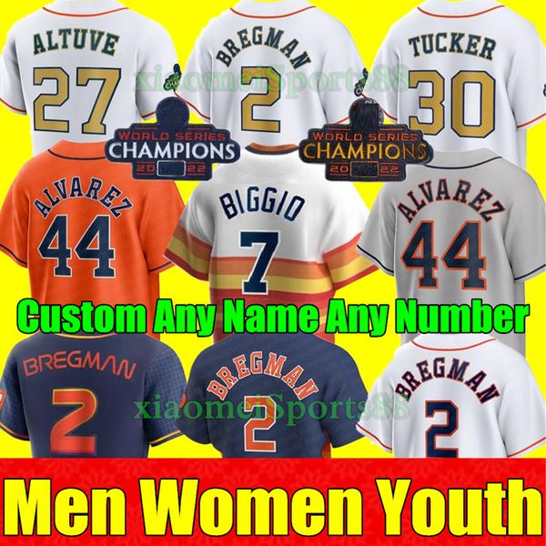 

s-4xl 2023 gold collection baseball jerseys jose altuve george springer houston michael brantley yuli gurriel alex bregman astros kyle tucke, Blue;black