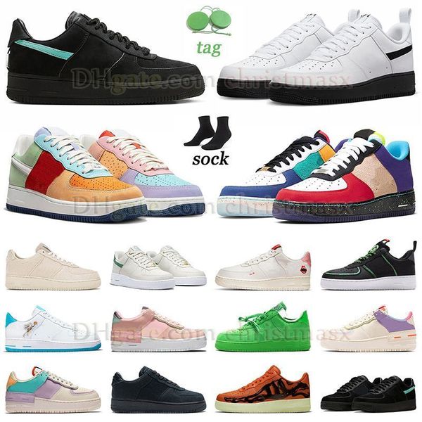 

tiffany airforce 1 authentic casual shoes retro stussys beige triple black l classic what the la men women sneakers tiffany white black teal