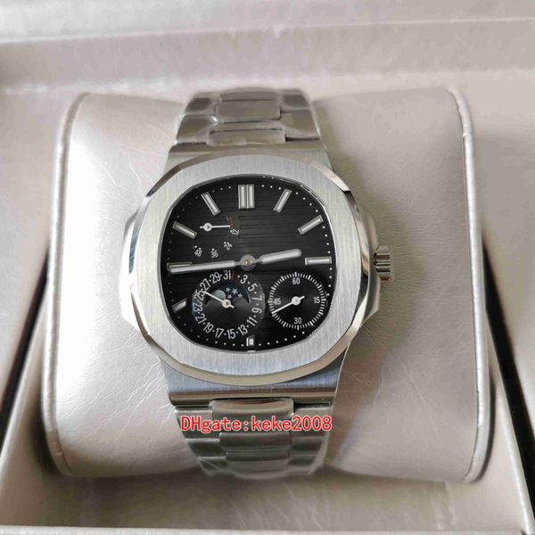 

zf v2 perfect quality watches classic 40.5mm 3712/1a-001 power reserve stainless steel chronograph cal.240 ps irm c lu mechanical transparen, Slivery;brown