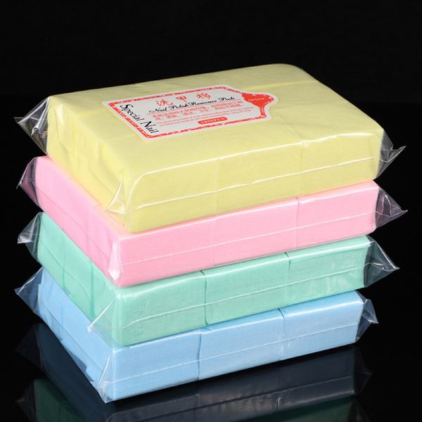 

wholesale nail polish remover pads 630pcs disposable uv nail glue gel removal pads manicure nail art tools