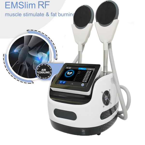 

emslim slim machine tesla stimulate muscle equipment ems rf skin tighten hiemt anti cellulite machines 2 handle