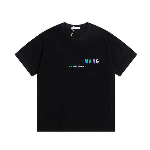

women's t shirts spring/summer new classic gradient letter print versatile short sleeve t-shirt, White