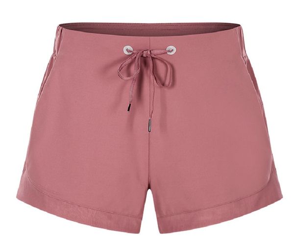 

luluu active shorts sports shorts casual yoga pants cinchable drawcord short pants soft fabric running women sweatpants fitness training nak