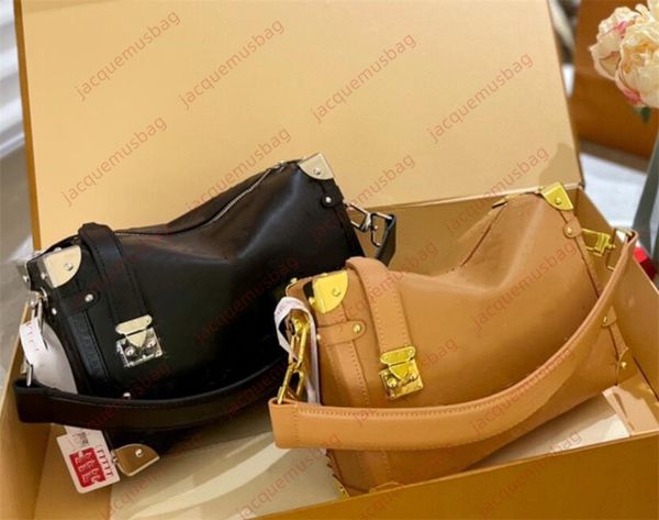 

women bag side trunk handbag l s-lock tote designer shoulder crossbody bags cowhide monograms relief messenger wallet dhgate sacoche purse s