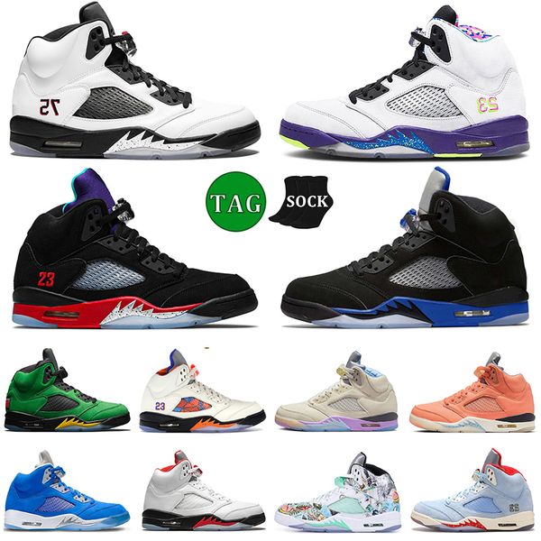

og 5 5s mens basketball shoes aqua crimson bliss burgundy green bean racer blue unc oreo black metallic mars for her easter men outdoor spor