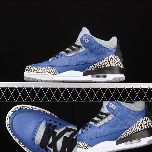 

jumpman 3 mens womens basketball shoes varsity royal cement georgetown ct8532-400 men women trainers sports sneakers
