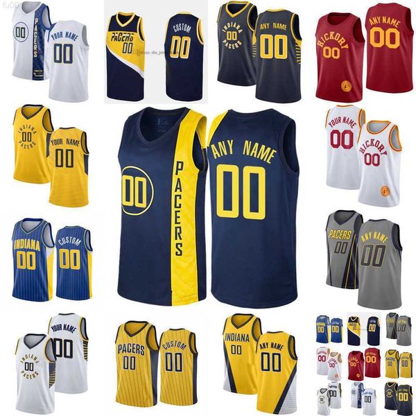 

basketball jersey indiana''pacers''custom mens womens youth 3 chris duarte 24 buddy hield 33 myles turner 0 tyrese halib, Black;red