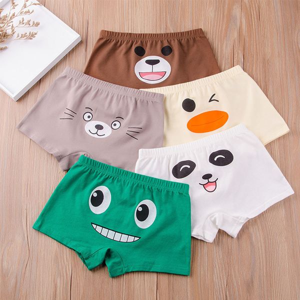 

panties 45packs boys cotton soft boxer briefs cute cartoon small animal car suitable for over 8 years old 230322, Camo