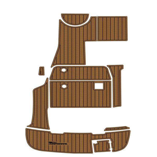 

2005 chaparral signature 240 swim platform cockpit boat eva teak floor pad mat