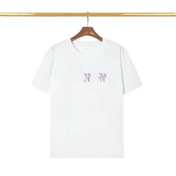 

fashion men's t-shirt luxury design2023 valentinoity men's t-shirts retro decoration cotton soft anti-wrinkle letter printing casu, White;black