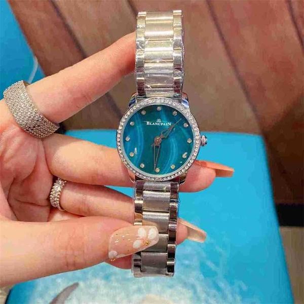 

beauty ceramic titanium watch baopo blancpain women's watch with light luxury and noble temperament women's watch wristwatch exrj, Slivery;golden