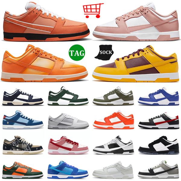 

2023 designer men women running shoes sneakers panda syracuse medium olive orange lobster valentine's day mens trainers size 5.5-13
