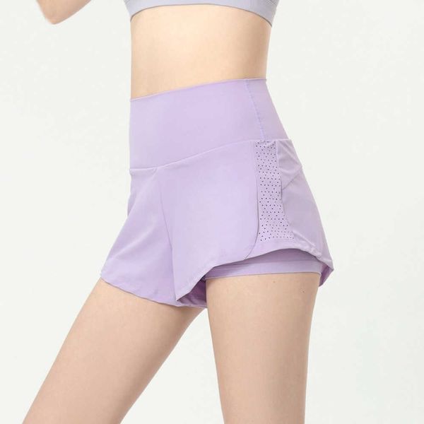 

designer womens shorts lulus quick drying running short pant ladies strawberry milkshake women outdoorl sporty anti glare lining legings23, Gray