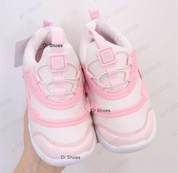 

kid shoe athletic outdoor slip-ons design easy to slip on and off children sneaker stitching leather letter soft sole girls sports shoes, Black;white