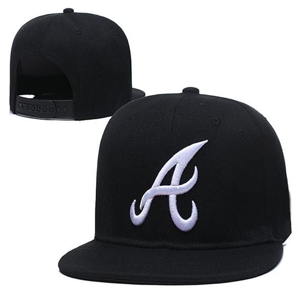 

whole brand braves a letter baseball caps bone snapback hats spring cotton cap hip hop for men women summer237s, Blue;gray