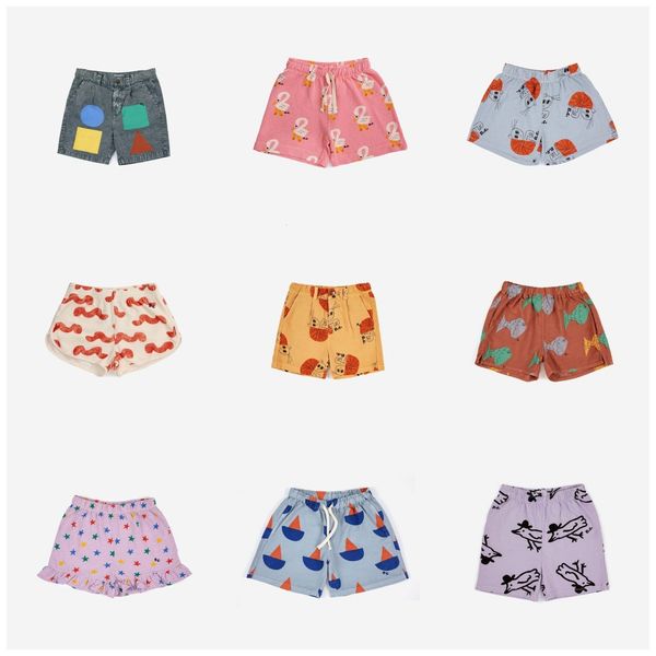 

shorts bobo summer kids girls boys cartoon pattern print children casual short bc brand designer bottoms for girl 230322, Black