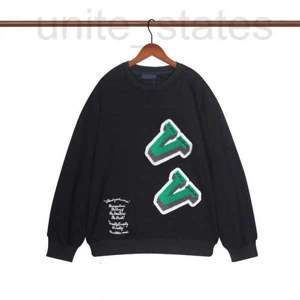 

men's hoodies & sweatshirts popularmen's designer sweater pullover clothing high-quality round neck long sleeve outdoor casual str, Black