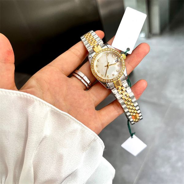 

36/41mm stainless steel mechanical watch datejust men watch plated gold silver multi style couples montres durable luxury automatic watch bl, Slivery;brown