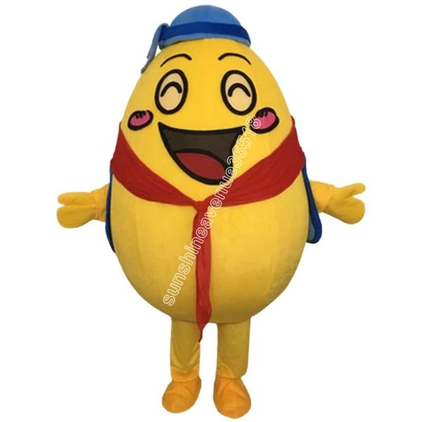 

new chicken egg mascot costume cartoon anime theme character carnival adults size christmas birthday party outdoor outfit suit, Red;yellow