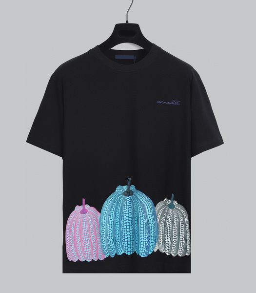 

men's plus tees & polos round neck embroidered and printed polar style summer wear with street pure cotton m set shorts tshirt set 1ed2, Black;brown