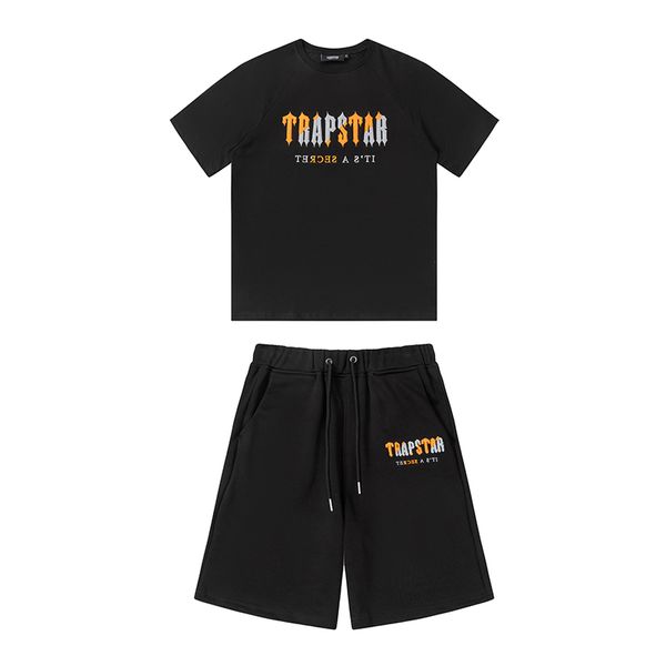 

trapstar men's tracksuits designer t-shirt luxury fashion men's t-shirt casual street hip-hop short-sleeved cotton sportswear 56mu, Gray