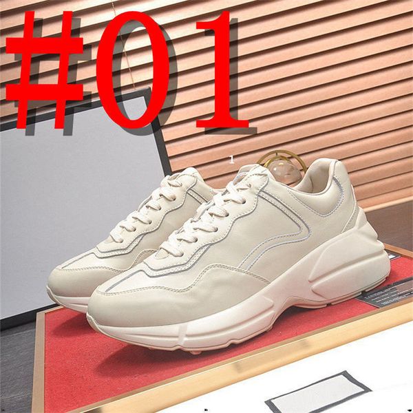 

g15/27model designer men's sneakers casual fashion dad shoes spring comfortable thick sole cushioning luxury sneakers men's shoes, Black