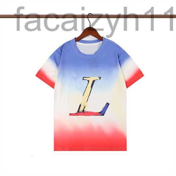 

designer summer t-shirt loose slim fashion brand coat casual shirt letter printing high-grade clothing street short-sleeved clothes lek0, White;black