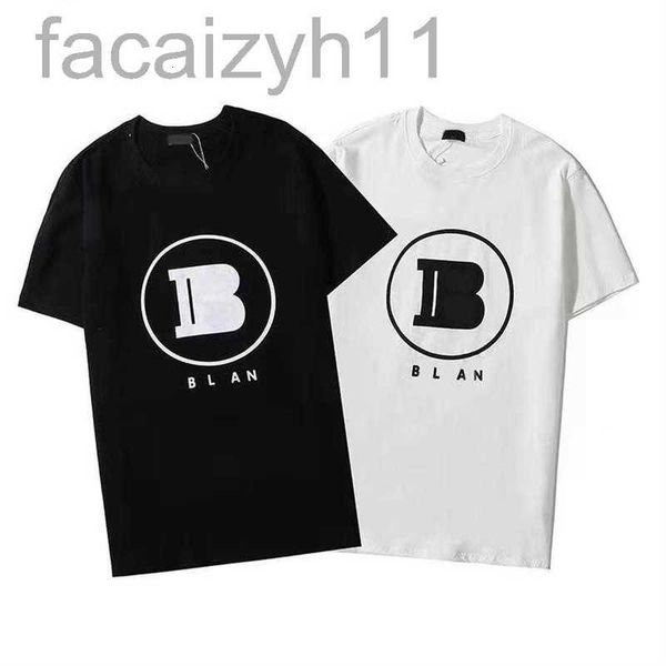 

designer 2023 summer new light luxury t-shirt printed loose men's and women's casual versatile short-sleeved qz8j, White;black