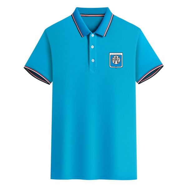 

estudiantes rio cuarto mens polos sports soccer polo shirts men short sleeve football training poloshirts summer fashion casual business as, White;black