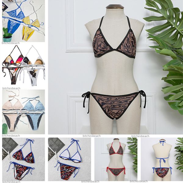 

embroidery bikini set designer letters swimwears designers 2023 quality ladies split swimsuit luxury summer fashion girls beach party bikini, White;black