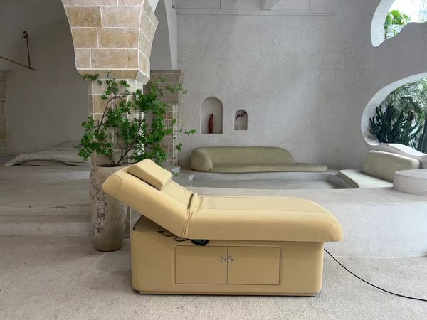 

beauty items multifunctional beauty salon beige lash bed electric treatment massage table with storage cabinet
