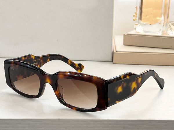 

rectangle 0071 havana brown chunky sunglasses for women sun shades designers sunglasses occhiali da sole uv400 protection eyewear, White;black