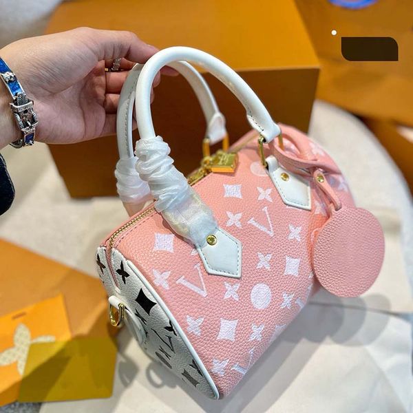 

luxurys handbagh bag designer bags for women embossing half moon hourglass bag fashion handbags genuine leather classic retro packge women t