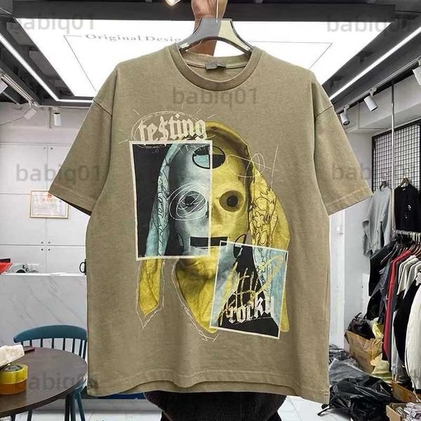 

men's t-shirts casual loose-fitting t-shirt t230321, White;black