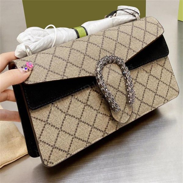 

handbag evening designers shoulder chain bags purse crossbody wallets totes clutch dots double letters slash hasp canvas women lad253y