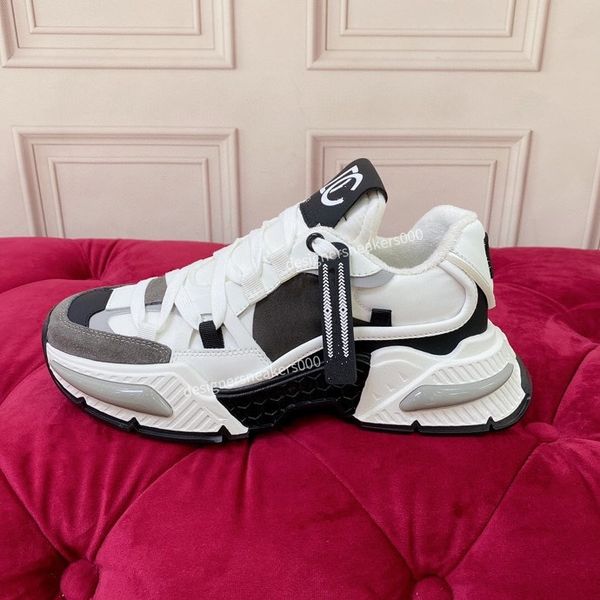 

2023 new uxury boots shoes sneakers patchwork retro trainers co-branded andmenmladies sneaker, Black